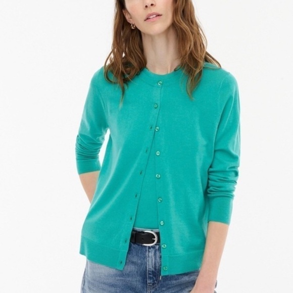 J crew Margot crewneck cardigan sweater - Picture 1 of 5